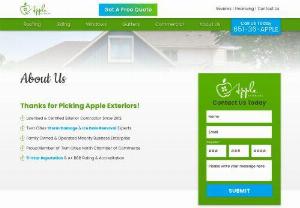 Apple Exteriors - Roofing Contractors Near Me - End your search for 