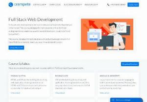 Full Stack Web Development Online Course - Training in Full stack web development with online courses. Classes includes Python, MongoDB and Javascript online on full stack web development.