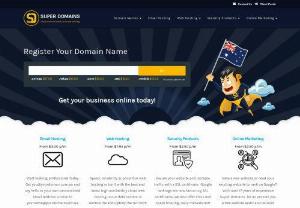 Cheap Domain Names | Australian Domain Names - Super Domains has everything you need to get your own domain name for a fraction of the cost of it's competitors.
