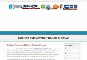 Hire the Best Packers and Movers in T nagar Chennai - BixMove is a leading packing and Moving Service Company in India, and we are experts in all kinds of Shifting Services at affordable prices