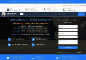 Mean Stack Developer Training Course in Bangalore - We are the best Mean Stack Developer training institutes in Bangalore, providing the best Mean Stack Developer Training Course in Bangalore.