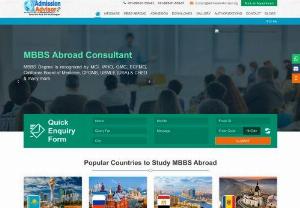 Study MBBS in Abroad | MBBS Abroad - Are Searching for consultancy to study MBBS in Abroad? Admission Advisor is the best MBBS Abroad Consultant. Our true guidance help the students to take a right university. Call @9999155591.
