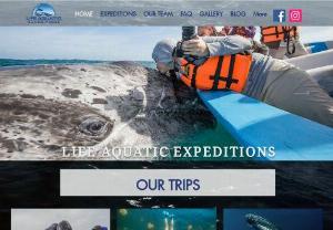 Life Aquatic Expeditions - At Life Aquatic Expeditions, we strive to provide opportunities to experience marine life from a new and up-close perspective. Our focus is on lifelong learning experiences with a goal to preserve and protect our ocean and its incredible inhabitants. Our expeditions aim to foster interactions that inspire passion and raise awareness for the home of all marine life.