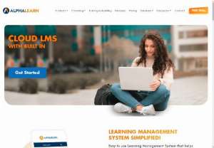 Learning Management System - LMS - AlphaLearn LMS Platform is an easy to use Learning Management System (LMS) that helps create,  manage,  deliver & track Online E-platform System. Available as a pure SaaS LMS software,  AlphaLearn LMS system is a robust & extendable Learning Management System