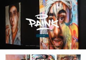 paink artist - Paink, a Melbourne based artist well known for his distinctive contemporary street art. With a graphic design background his artworks evolve from on screen to canvas.