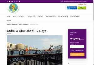 Book Dubai Tour Packages at Budget Prices - Masti trip Global has brought to you the amazing dubai tourism package for  6 Nights 7 Days.Meet an  adventurous version of yourself with mastitrip this summer.Buy Cheap holidays packages to dubai at budget prices.Give your family an outstanding vacation  
