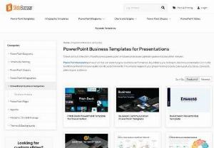 Business PowerPoint Templates - Download business PowerPoint templates,  diagrams and slide designs for making business presentations related to Marketing,  Finance,  Strategy and more.