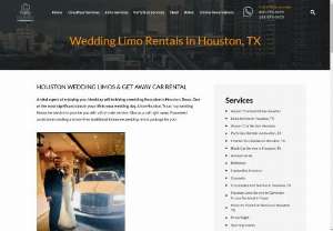 Wedding Limo Rentals in Houston, TX | GET Global Services - Need help choosing a reliable provider of wedding limo rentals in Houston, TX? GET Global Transportation has the answer. Call us today to discuss options!