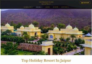 Best Holiday Resort in Jaipur for Family & Couples - Vijayran Palace Jaipur - Royal Quest REsorts - The Vijayran Palace Attraction Guide for Tourist. Vijayran Palace is known for its scenic backdrop, heritage-style architecture, along with modern amenities.
