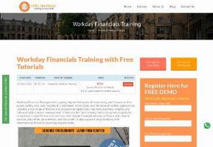 Enroll Workday Financials Online training classes - Workday Financials is a key player in the business intelligence field. We at oHo Training provide you an excellent platform to learn and explore the subject. We Guarantee for your Workday Financials Online Training Success with Certification. Our Expert Trainer will share you all the necessary Workday Financials course materials during the training.