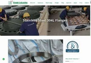 Screenshot of ASTM A182 F304L Flanges