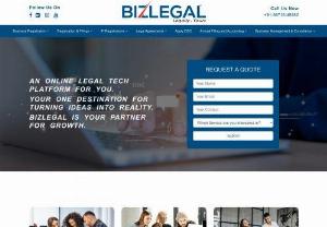 BizLegal - Bizlegal aims to help Startups and Small businesses with their Legal and Compliance queries in India. We can help you with incorporation of company/llp/partnership and manage post incorporation compliance. Our Legal team helps founders and investors with various corporate legal agreements and issues as well.
