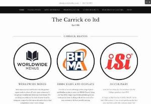 Carrick Leather Goods Ltd - Welcome to Carrick Leather,  a family manufacturing business and we have been supplying a range of menu covers and stationery folders for the hotel and restaurant trade since 1985.