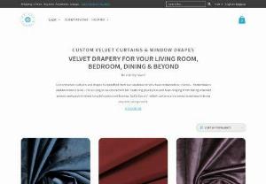 velvet drapes - Luxe Velvet Curtains, Drapes & Panels. Compliment your interiors with custom velvet drapery. FREE SHIPPING. 
