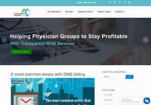 5 most common errors with DME billing - DME billing is not very straightforward, and when healthcare providers integrate it to increase their revenues, the complexities increase. 