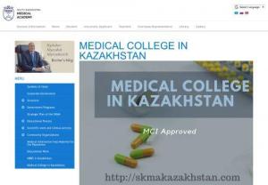 mci approved medical colleges in Kazakhstan - Kazakhstan is a preferred choice for the international students community in which the Indian students are the most enrolled. Every year many students register themselves for the MBBS program. There are many reasons to choose Kazakhstan as the destination to study MBBS:
	Admission process is short and transparent with speedy response.
	The Universities offer best facilities. It is having canteen providing Indian food, Grocery store, mobile stores, two wheelers, bicycle, banks, ATM and much m