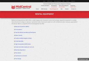 Bop Blowout Preventer For Rentals | MidCentral Energy Services  - Mid-Central Energy Services Provide BOP (blowout preventers) For Rentals Across USA. We also provide Gin Trucks for rental. Call us today to know more about rental services
