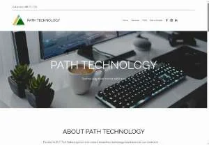 Screenshot of Path Technology - Internet, Phone, and Cloud Services