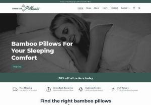 Bamboo Pillows Australia - Our bamboo pillows exhibit a greater strength as compared to other pillow fabric, and are made available for you to buy online in Australia. Inclusive of your purchase is the fast and free postage. Buy your own bamboo pillow now for a better sleeping experience!
