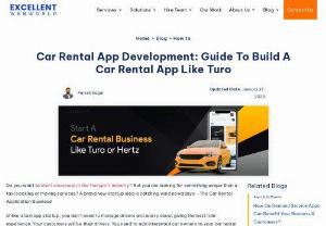 How To Build A Car Rental App Like Turo Or Hertz? - Do you want to start a business in the transport industry but looking for something different than a taxi booking or moving services? There is a brand new startup idea catching wind nowadays, Car Rental App Business.
