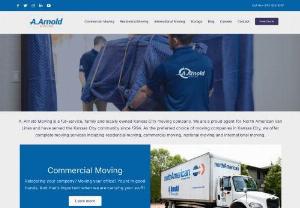 Professional Local Movers Olathe, Kansas City | A. Arnold of Kansas City - A. Arnold of Kansas City, LLC provides professional local residential & commercial moving services for Olathe and Kansas City.