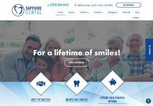 Sapphire Dental - Sapphire Dental in Fairfax City, we're focused on supporting you improve your oral health. Dr. Steven Tidwell and our whole team are dedicated to providing you with outstanding dental care and the smile you deserve.
