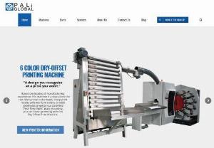 PALi Global - New & used dry offset plastic cup printing machines,  parts,  and service for Van Dam Machine,  Kase Equipment,  Polytype,  CAI Machine,  and OMSO.