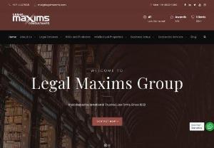 legal consultants in Dubai - Legal Maxims id a prominent legal consultants in Dubai offering a wide array of legal services and affiliated Dubai courts. Contact us to avail all types legal services for you.