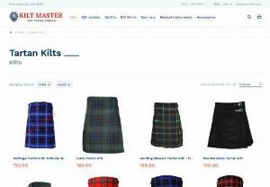 Scottish Kilt - Kilt Master is offers of custom fitted and comfortable Scottish Kilts for their valuable customers. Check our Tartan Kilt range from our selected Tartan Kilts clan and buy your favorite tartan kilt today.