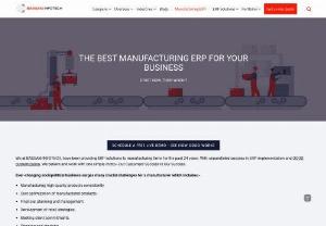 Best ERP for Manufacturing Industry | Odoo Manufacturing ERP Software - With 22 years of excellence Bassam deliver the best ERP for manufacturing industry with unparalleled client service and successful implementation rate