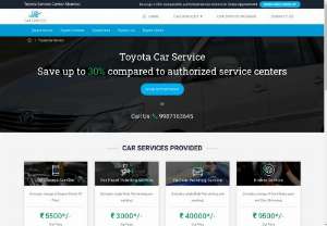 Toyota Car Service Center in Mumbai, Thane & Navi Mumbai - JMD Car Service - Keep your Toyota car healthy and well-tuned through JMD Car Service, a well-established Toyota car service center in Mumbai, Thane and Navi Mumbai. 30% discount on service charge and additional 10% discount with our free pick-up-drop facility.
