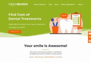 Best dentist in Mumbai - Sabka Dentist is the largest chain of dental clinics in Mumbai, offers high quality advanced dental treatments at an affordable costs. Book appointment for complete dental solutions. Our major dental services are root canal, dental implants, crowns & bridges, dental braces, etc.