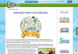 Make birthday party memorable in Etobicoke - Chamelea Science Center is the most fascinating place where parents can organize birthday party in Etobicoke or can bring their kids for indoor activities. 