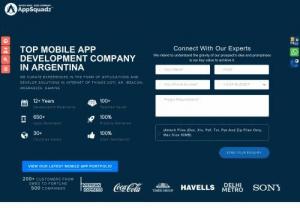 Top Mobile App Development Company in Argentina - We are top mobile application development company in Argentina, and cater your business needs well. We are a squad of professional and knowledgeable developers intending to deliver our customer's desire. Our developed app surely makes a difference and help in your business growth.