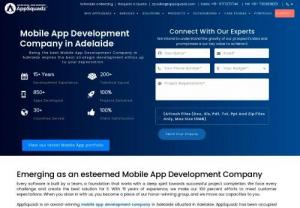 Top Mobile App Development Company in Adelaide - AppSquadz is a renowned name in the mobile app development company in Adelaide and expertise in building robust mobile apps adhering clients requirement across the globe. Integrating our clients' needs, business strategies, and Vision, we develop fully functional business applications that flawlessly suit their business necessities.