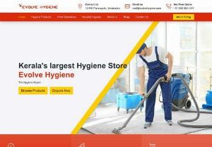 Evolve Hygiene - Evolve Hygiene is one of the best cleaning products suppliers in Kerala providing high-quality hygiene products with an objective to enhance total hygiene care.We also deal with hospital hygiene cleaning products to local household cleaning products.