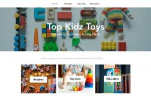 Top Kidz Toys - We are here to find and recommendthe BestKids Toys on the market, all in one easy to use website. We curate the Best Toddler Toys, Baby Toys, Wooden Toys, Toys for Girls, Toys for Boys, Outdoor Toys, and STEAM Toys.