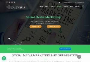 social media marketing company in hyderabad - Looking for Best SMM services company? SanBrains is a best Social Media Marketing and Management Company to Create fizz about your Business through Social Media. Our agency helps to reach more targeted people.