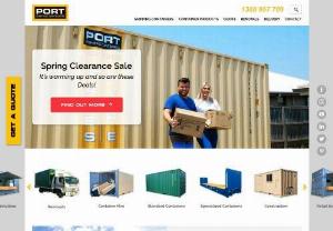 Shipping Containers for Sale | Container Sale & Hire Australia Wide - Port Shipping Containers are Australia's preeminent manufacturer of high quality, Australian made shipping containers for sale or hire. Nationwide Delivery.