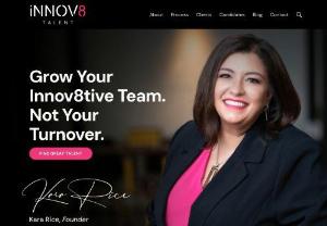 iNNOV8 Talent - We are a specialized recruiting agency based in the Greater Houston, Texas area specializing in the areas of creative, marketing, and ui/ux/product talent.