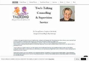 Two's Talking - Two's Talking is a counselling and therapy service dealing with bereavement, stress, anxiety, addictions, work related stress, historical abuse, domestic violence, autism, carer support, EAP services.