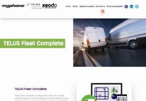 TELUS Fleet Complete - Manage and track your Assets with TELUS Fleet Complete and TELUS Fleet Tracker. Fleet Complete is a robust platform to help businesses locate their vehicles, equipment and employees with an easy to use interface. Get full reporting and notifications on how company assets are deployed.
