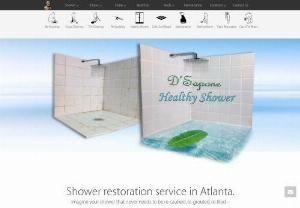 Shower Tile Repair Services - D'Sapone delivers a high-quality shower tile and grout cleaning service in Atlanta. Our skilled artists use quality products, to make your shower clean and disinfected. Our artists have also mastered the art of shower grout repair in Georgia.