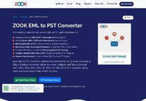 EML to PST Converter to Save and Combine Multiple EML Files to PST Format - Get EML to PST Converter to convert multiple EML files into PST format with attachments. It allows you to combine EML files to PST format and allows to import EML files to Outlook 2019, 2016, 2013, 2010, etc.