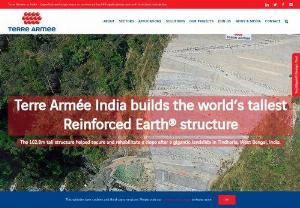 Terre Armee India - Terre Arme in India provides innovative technology by integrating engineering solutions in the fields of Hydraulic protection, Environmental sustainability, Geohazard risk mitigation, precast crossing structure, Soil reinforcement and Retaining structures.
