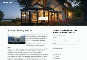 Window Cleaning Utah County - Best window cleaners in Utah County!