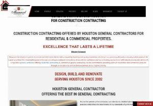 Luxury General Contractor - Marwood Construction provides Houston general contractors building services as one of the premier luxury Houston home builders and design build Houston home remodeling. As licensed and certified Houston general contractors, Marwood Construction's expertise is as luxury Houston home builders, design build Houston home remodeling, special purpose housing developments and multi-family project restorations.