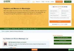 Packers and Movers Manimajra | Packers and Movers Manimajra Chandigarh - Pick from verified Packers and Movers in Manimajra, Chandigarh. Compare Packers and Movers charges in Manimajra to save money. Get free quotes today