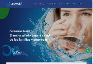 ASYSA - Water Purifiers for Office, Home and Industry. More than 12 years of knowing the quality of water in Guatemala, we are Experts in Water Purification.