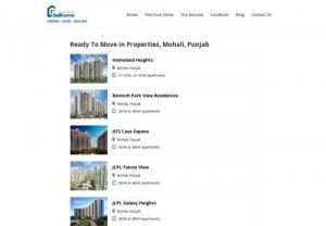 Ready to move 2/3/4 BHK Flats in Mohali | Chandigarh - Moving to a new place or planning to buy a new home! Why to worry when you have ready to move 2/3/4/ BHK Flats in Mohali | Chandigarh  . BellHome helps to you to find 3 BHK Flats in Chandigarh also 4BHK Flats in Mohali  , We not only help you find the best home but we will Negotiate for you so that you can get a good price.
Contact Us - 6399393636

